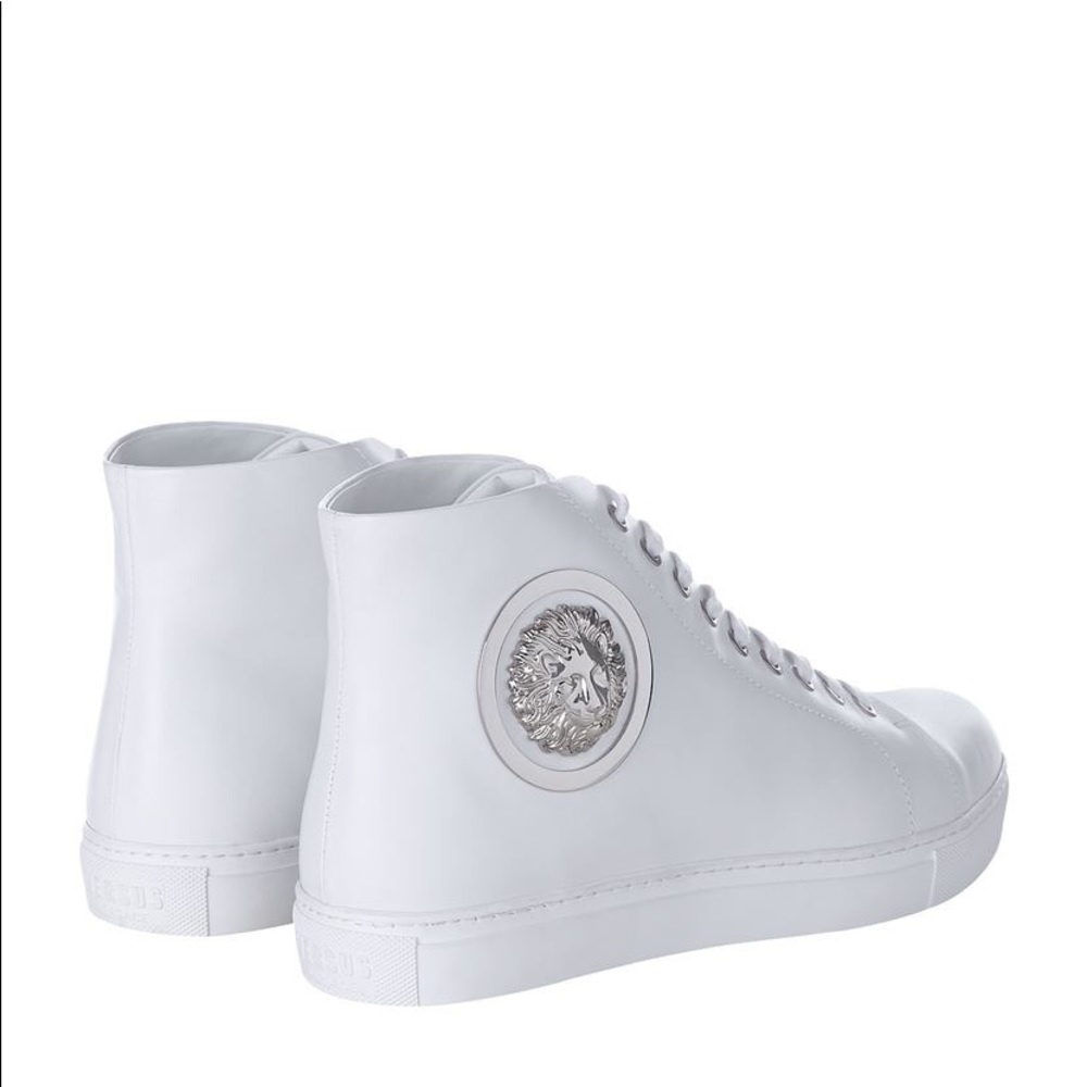 White Versace Versus High Tops